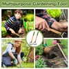 Leriton 2 Pcs Mini Garden Hula Hoes for Weeding 17