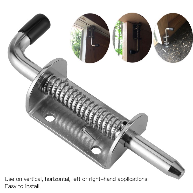 Marine Grade Stainless Steel Heavy Duty Barrel Bolt Spring Latches