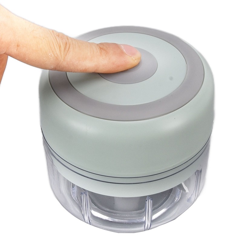 Mini Chopper Durable Electric 100ml Capacity Quickly Chopping Portable Grinder
