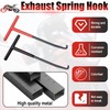 2 PCS Exhaust Spring Puller Tool, Motorcycle Exhaust Spring Hook,