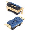 Monosaudio Duplex Receptacle AC Pure Copper Duplex 24K Golded Plated
