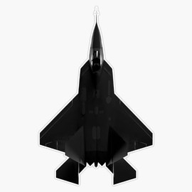 F-22 Raptor Window Bumper Sticker Decal 5"