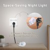 YAFIYGI Travel Night Light Portable Plug-in 0.7W Travel LED Night