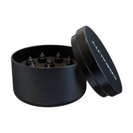 Creality Hardened Steel Nozzle Kit High Hardness 450℃ Temperature Resistance Applicable to most FDM materials PLA/ABS/PETG/TPE/TPU/Glass Fiber/Wood/Tungsten Suitable for 3D Printers CR-10 Ender-3 Ender-5 Series