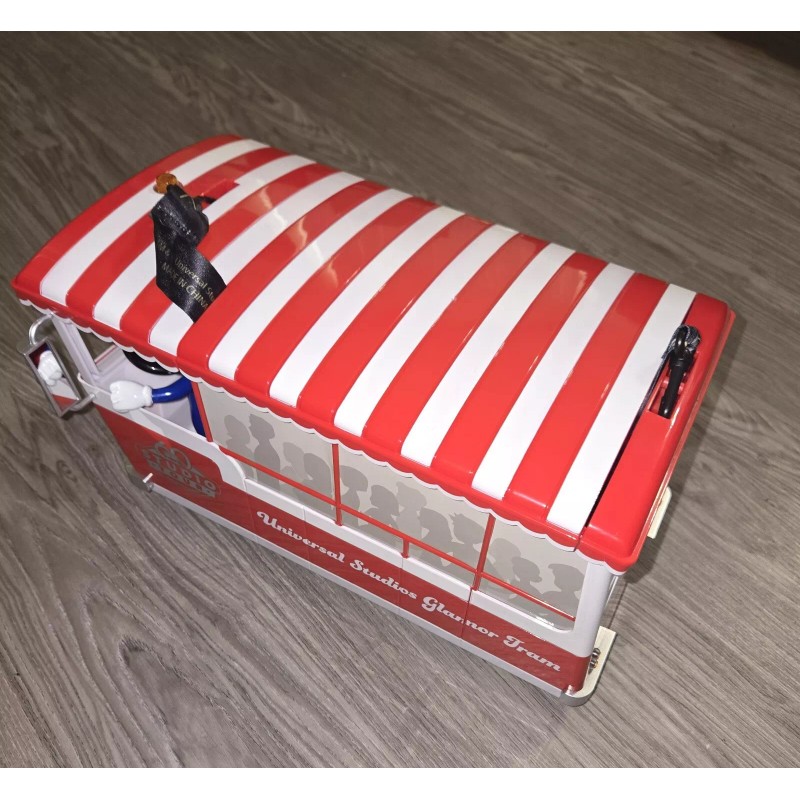 UNIVERSAL 60th ANNIVERSARY STUDIO TOUR TRAM POPCORN BUCKET WOODY WOODPECKER