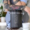 CafetastiQ Coffee Canister – Airtight Stainless Steel Storage Container with