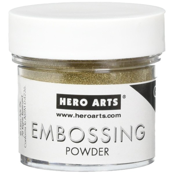 Hero Arts PW100 Embossing Powder, Gold