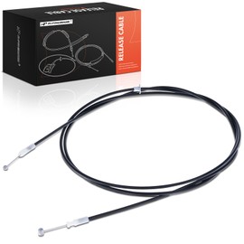 A-Premium Front Hood Latch Release Cable Without Handle Compatible with Toyota Sienna 2004-2010, 89.57 inch, Replace# 5363048050, 536300E040