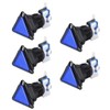 uxcell Game Push Button 39x39x39 Triangle 12V LED Illuminated Push
