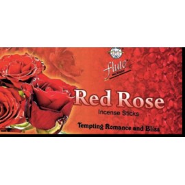 Flute Red Rose Natural Incense, Flute Brand, About 30 Sticks