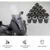 10 Screws for Attaching Motorcycle Windshields, M5 x 16 mm