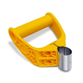 Metex MOEPGYL Ergo Power Grip Yellow Snow Shoveling Farm Work Support Handle