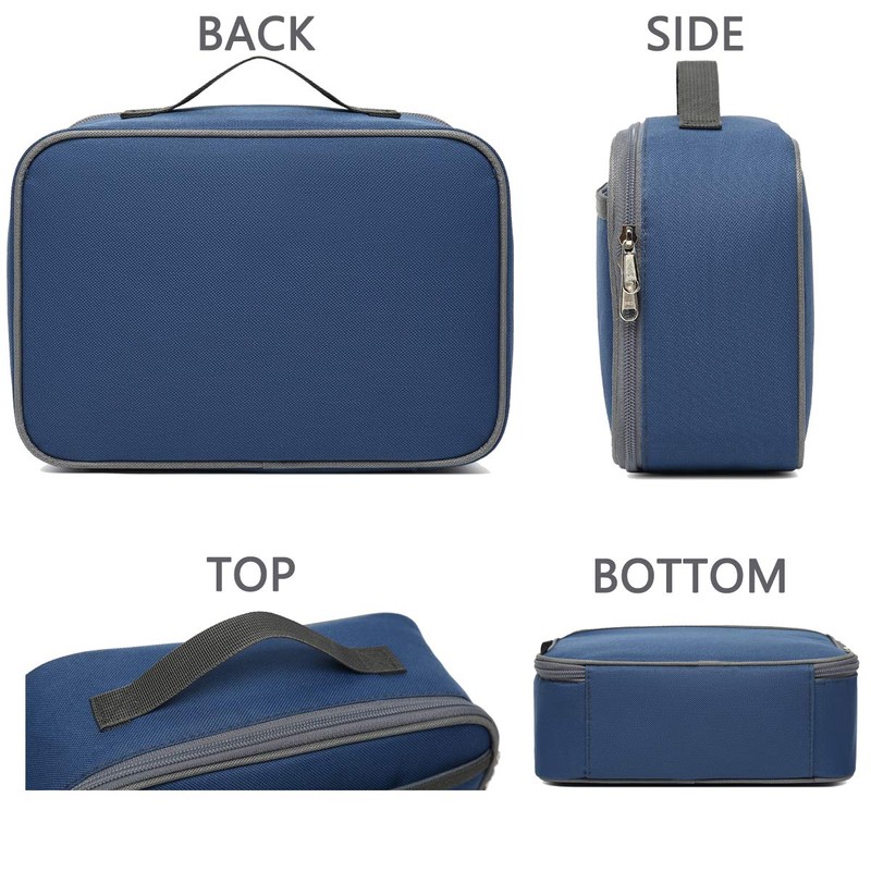 FlowFly Kids Lunch box Insulated Soft Bag Mini Cooler Back
