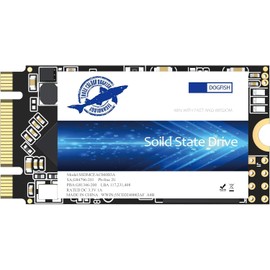 Dogfish SSD M.2 2242 128GB NGFF Internal Solid State Drive High Performance Hard Drive for Desktop Laptop SATA III 6Gb/s M2 SSD(128 GB, M.2 2242)