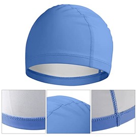 VGEBY Gorro de Natación, Gorro de Baño Universal Gorro de Baño de PU Suave y Cómodo Gorro de Baño para Adultos de Alta Elasticidad Adecuado para Todos