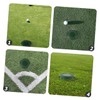 Gatuida 3pcs Golf Cup Cover Durable Plastic Putting Hole Protectors