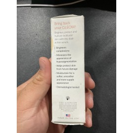 ‎ GLEOW GLEOW - Vitamin C & E Serum for Face - With Hyaluronic Acid - NEW 2 FL Oz
