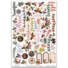 Paper & Sticker Kit - Fall Floral - 17 Double-Sided