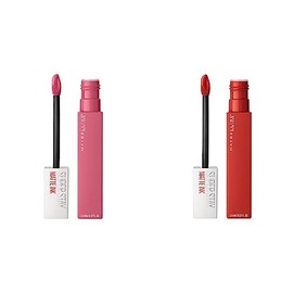 Maybelline Labial Liquido Matte Larga Duracion Superstay City Edition, 125 Inspirer  Labial Liquido Matte Larga Duracion Superstay City Edition, 118  
