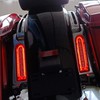 HDBUBALUS LED Saddlebag Support Inserts Auxiliary Fender Light Filler Panel