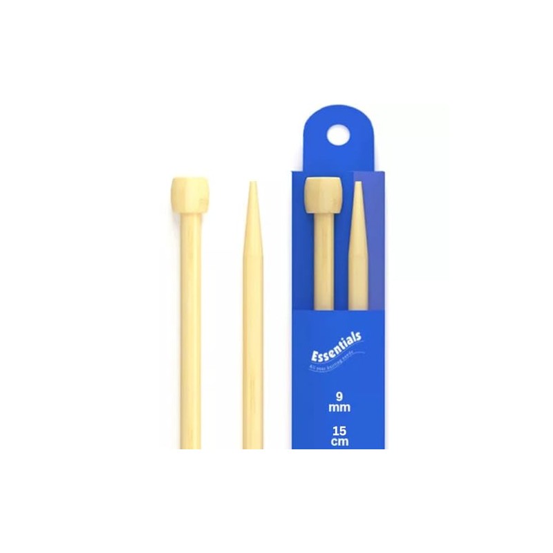 Essentials 9mm Bamboo Crochet Hooks