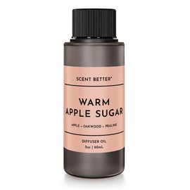 Scent Better Warm Apple Sugar Aroma Essential Oil Blend: an Aromatherapy Blend of Apple, Oakwood, and Praline for Ultrasonic Diffusers & Nebulizers (2 Fl Oz, 60 mL)
