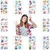 Cartoon Marine Animals Shells Octopuses Seahorses Turtles Temporary Tattoos &
