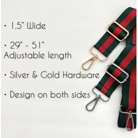 Unbranded Adjustable Wide Crossbody Bag Strap Replacement Handbag Detachable