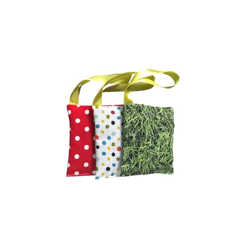 3x Lavender Cushion Miniblings Handmade Moth Protection Anti Moth Flowers