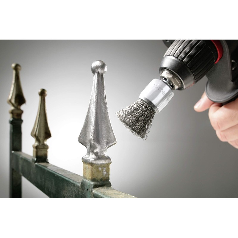 kwb Wire Brush Set for Drills - Universal Use -