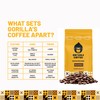 Gorilla's Coffee 100% Arabica - Medium Roast Whole Bean Coffee,