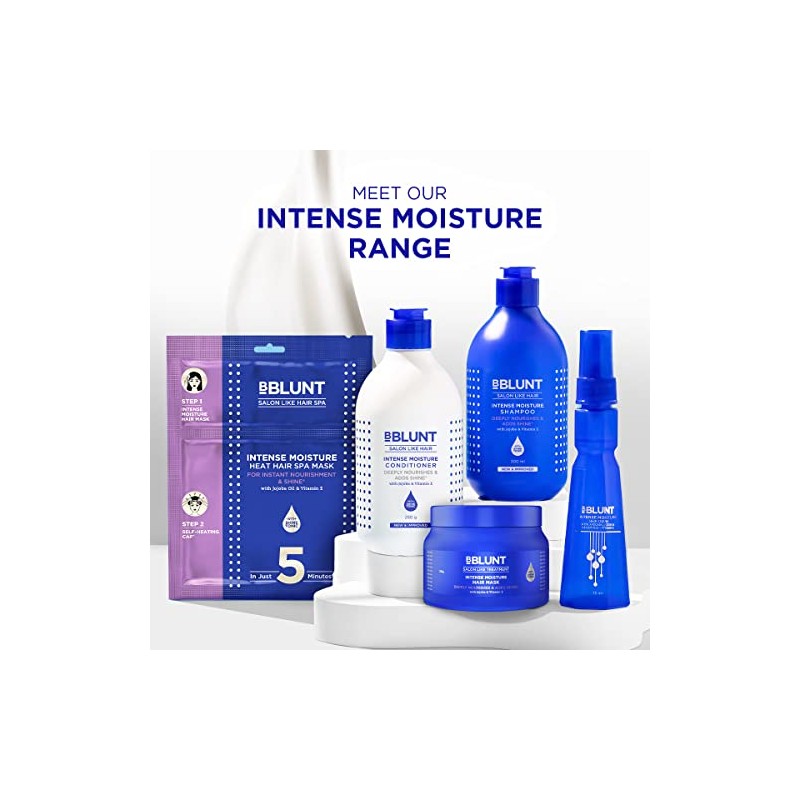BBLUNT Mascarilla Capilar Hidratante Intensa Con Gorro Autocalentable | Tratamiento