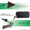 prendre PR-REEL07 Key Reel, Black, Carabiner, Compact, Lightweight, Key Ring,