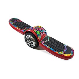 MightySkins Skin Compatible with LTXtreme Free-Style Hoverboard - Butterfly Party | Protective, Durable, and Unique Vinyl Decal wrap Cover | Easy to Apply, Remove, and Change Styles | Made in The USA