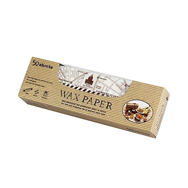 Wax Paper Paris Map 218 x 250 / 1 Piece