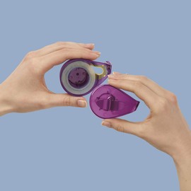 Sellotape On-Hand Dispenser with Invisible Matt Tape, Both hands free for crafting and wrapping, Includes Refillable Dispenser & Invisible Matt Tape Roll (18mm x 15m)