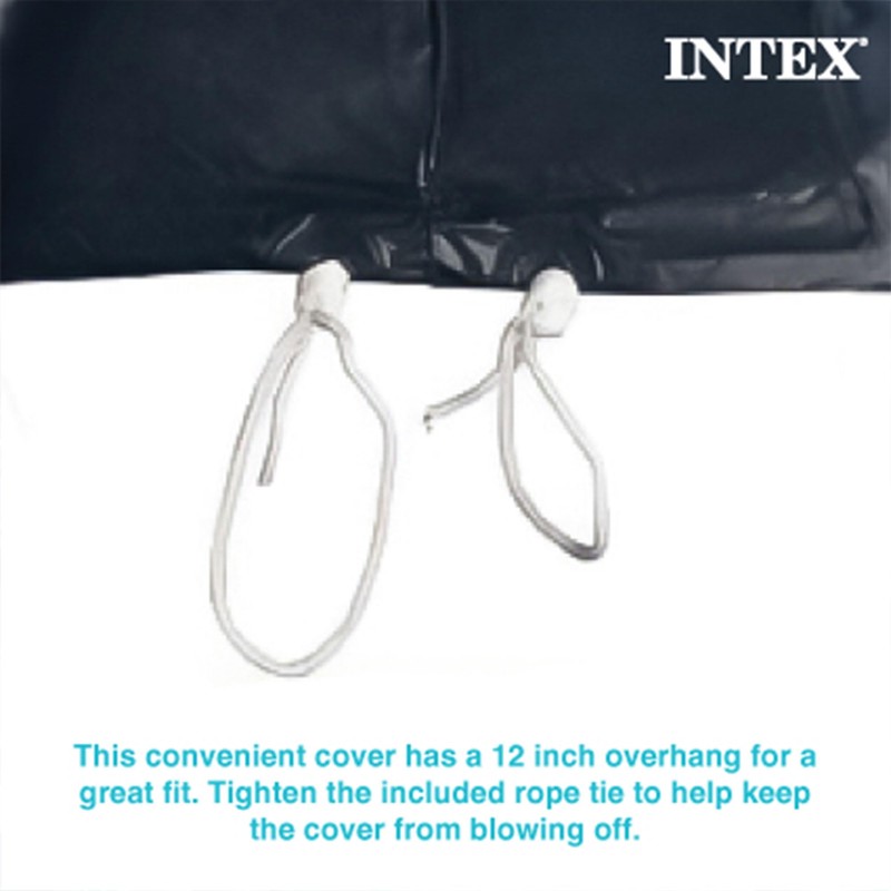 INTEX 28021E Pool Cover: For 10ft Round Easy Set Pools
