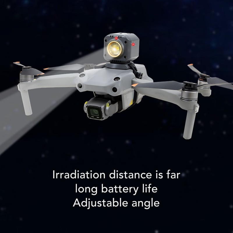 Drone Night Light Plastic Rechargeable Drone Night Searchlight for MAVIC