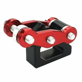 GROM Rear Shock Lowering Suspension Mount Compatible With MSX 125 125SF Grom125 2013-2020 LC150 Exciter150 Motorbike Inch Billet (Red)