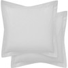 Comfort Beddings Premium Quality Pillowcovers 100% Cotton Blend Square Pillow