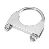 QUARKZMAN 57 mm Exhaust Pipe Mounting Clamp for Car Exhaust