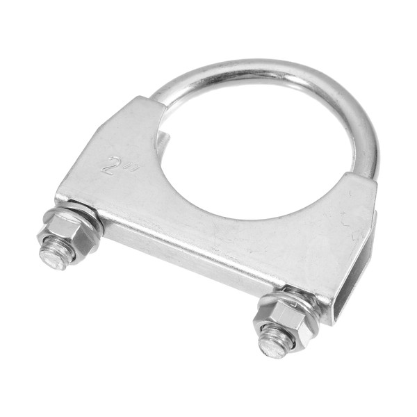 QUARKZMAN 57 mm Exhaust Pipe Mounting Clamp for Car Exhaust
