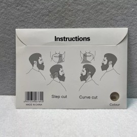 FANJEIS Better Beard Shaping Comb | Men's Beard Shaping Tool Template