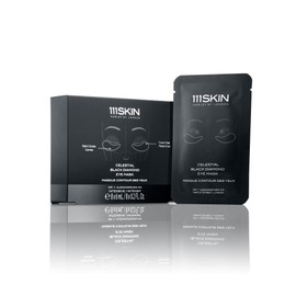 111SKIN Celestial Black Diamond Eye Mask | Combat Fine Lines, Wrinkles, Dehydration | Fragrance Free | Set of 8 (8 x 0.2 oz)