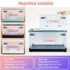 Hamsters Cage Large, Foldable Portable 360° Viewing Ventilated Cages with