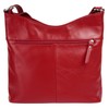 Samantha Look Women's Genuine Leather Shoulder Bag, Classic Shoulder Bag,