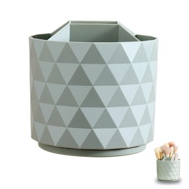 FISH DRAGATE schreibtisch organizer kinder,stifthalter 360°,drehbarer stiftehalter mit 5 fächern,büro organizer,desk organizer,schreibtischorganizer für die sammlung von gegenständen,stifteköcher