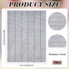 BENECREAT 10 Pcs Shoe Sole Board, 11x8.7 Inch Gray Strobel