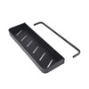 40cm Bathroom Storage Shelf Black Aluminum Wall Mounted Floating Shelves