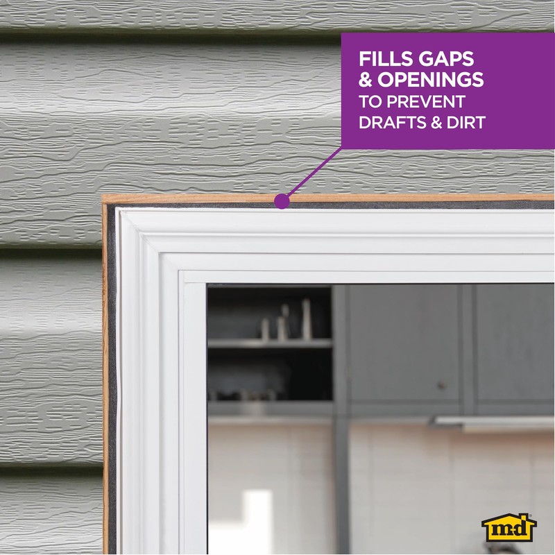 M-D Building Products - Versatile Gray Foam Backer Rod -